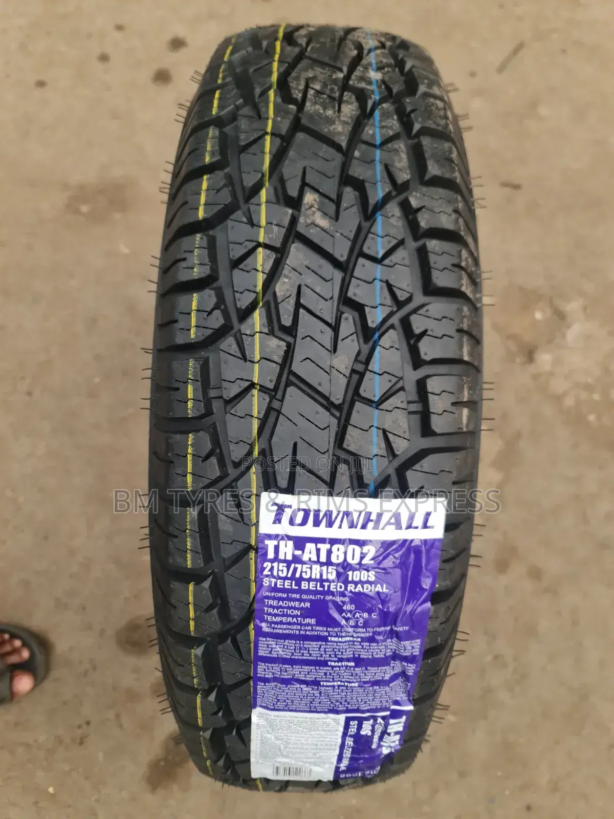 215 /75 R15 Townhall Tires (Commercial)
