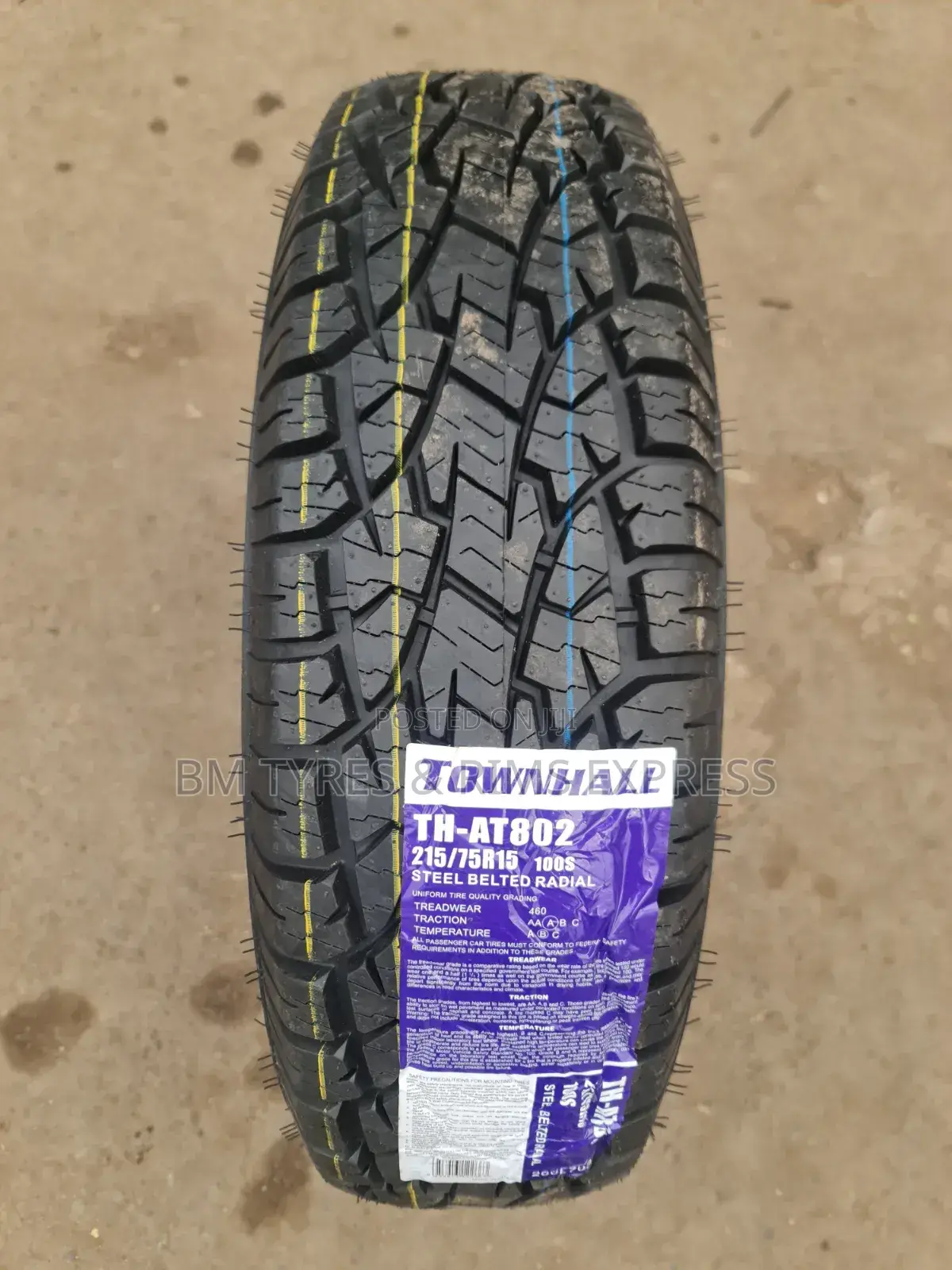 215 /75 R15 Townhall Tires (Commercial)