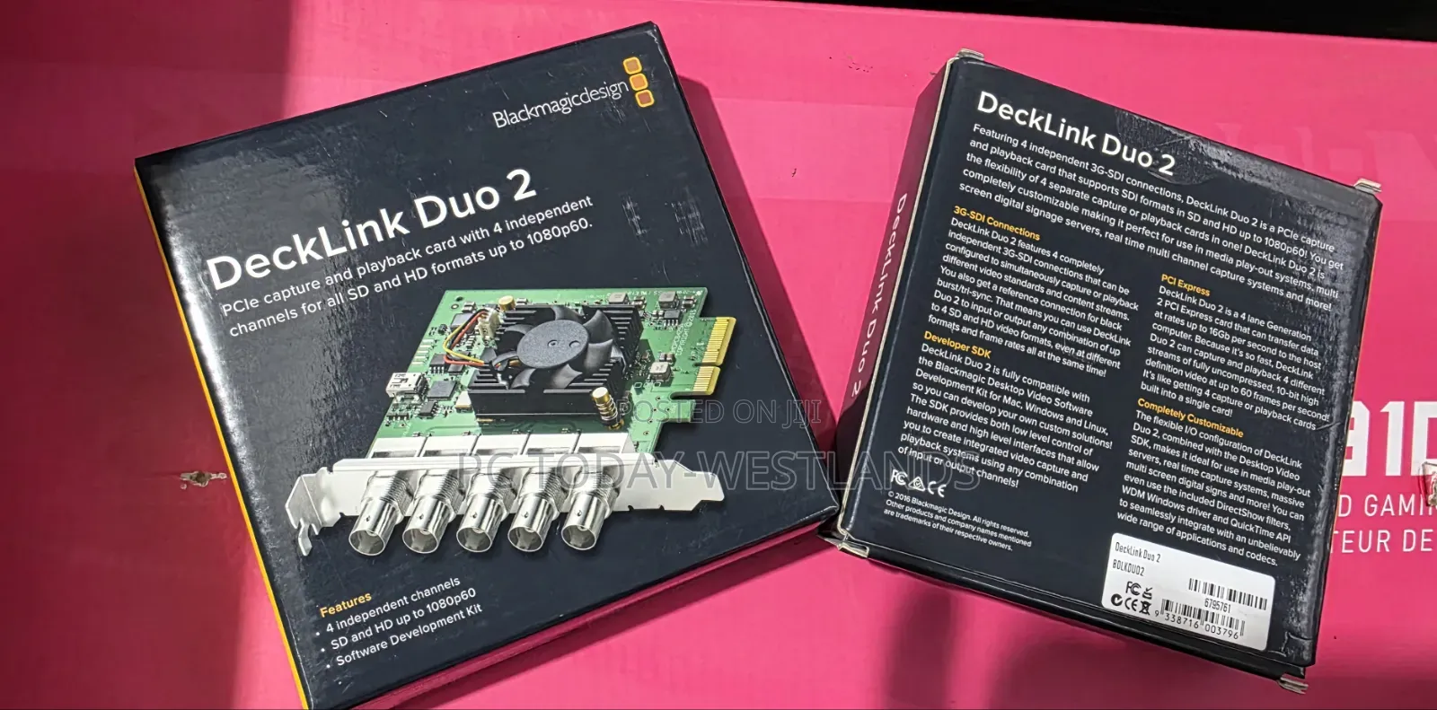 Blackmagic Design Decklink Duo 2 (New Open Box)