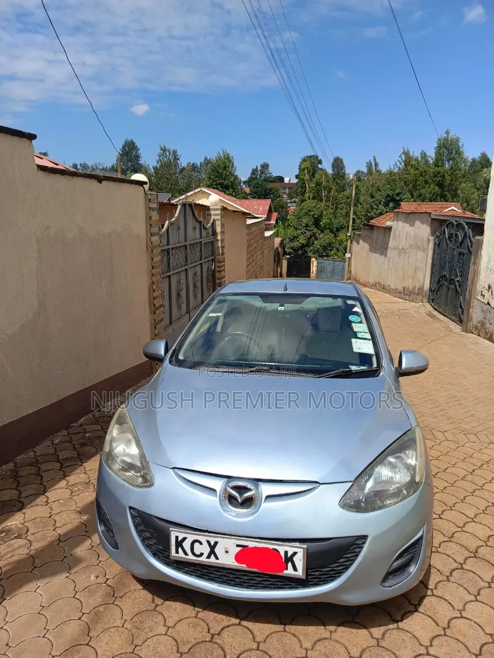 Mazda Demio 2012 Blue