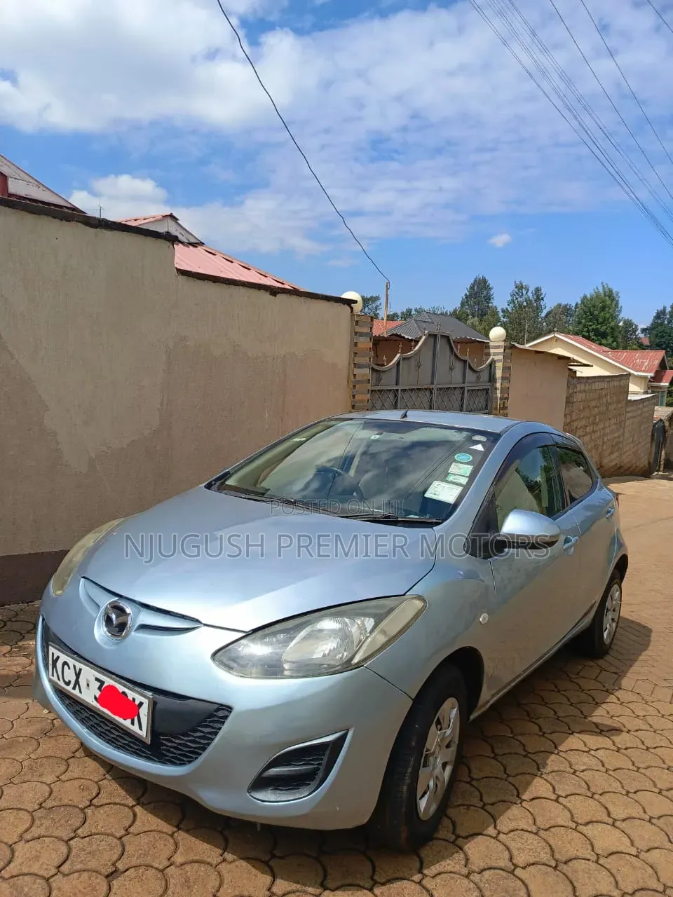 Mazda Demio 2012 Blue