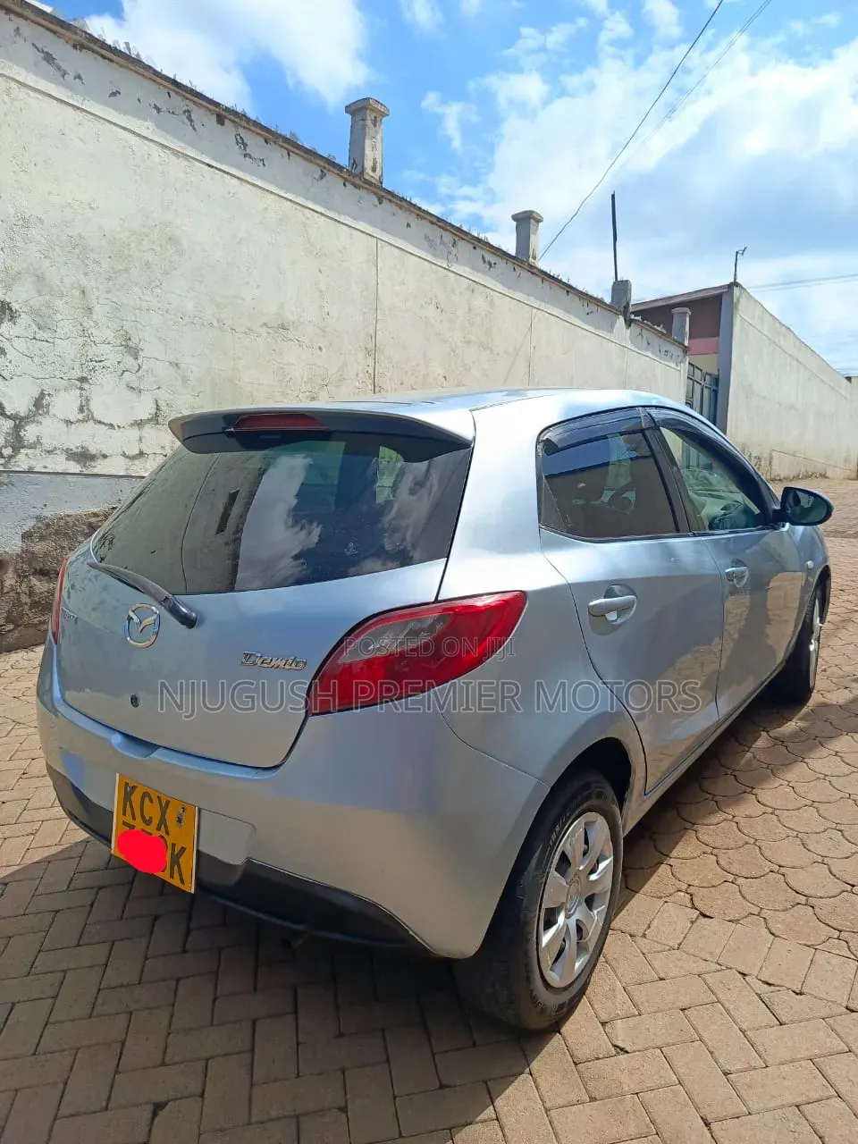 Mazda Demio 2012 Blue