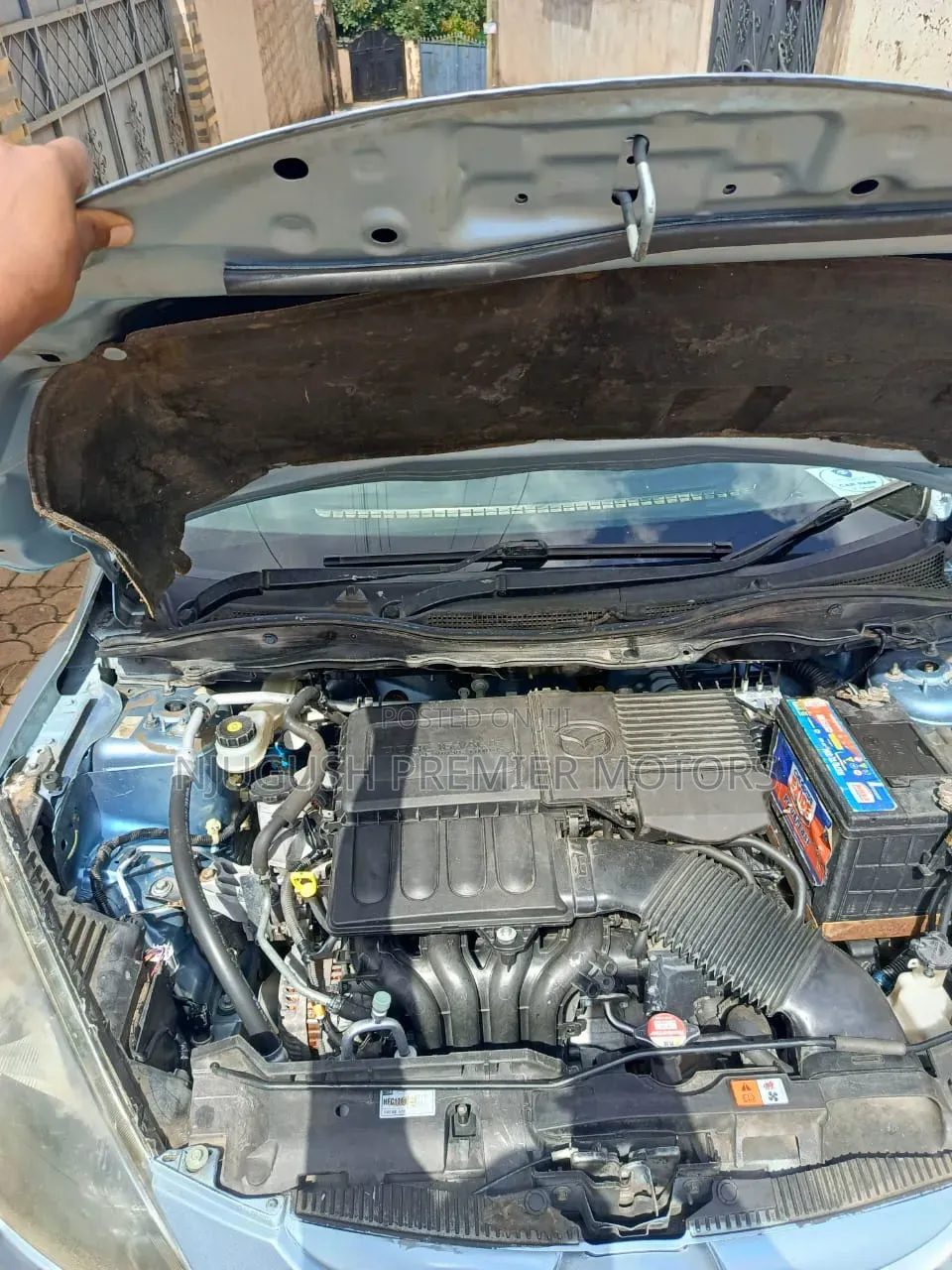 Mazda Demio 2012 Blue
