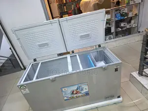 Smartpro 450l Double Door Freezer