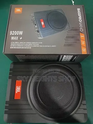 Best Quality 9200w JBL High Power Underseat Active Subwoofer Pure Bass