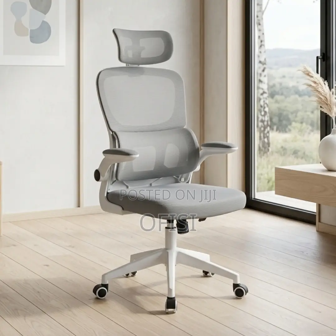 White, Black Orthopedic Seat