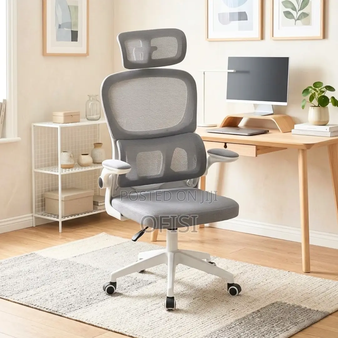 White, Black Orthopedic Seat
