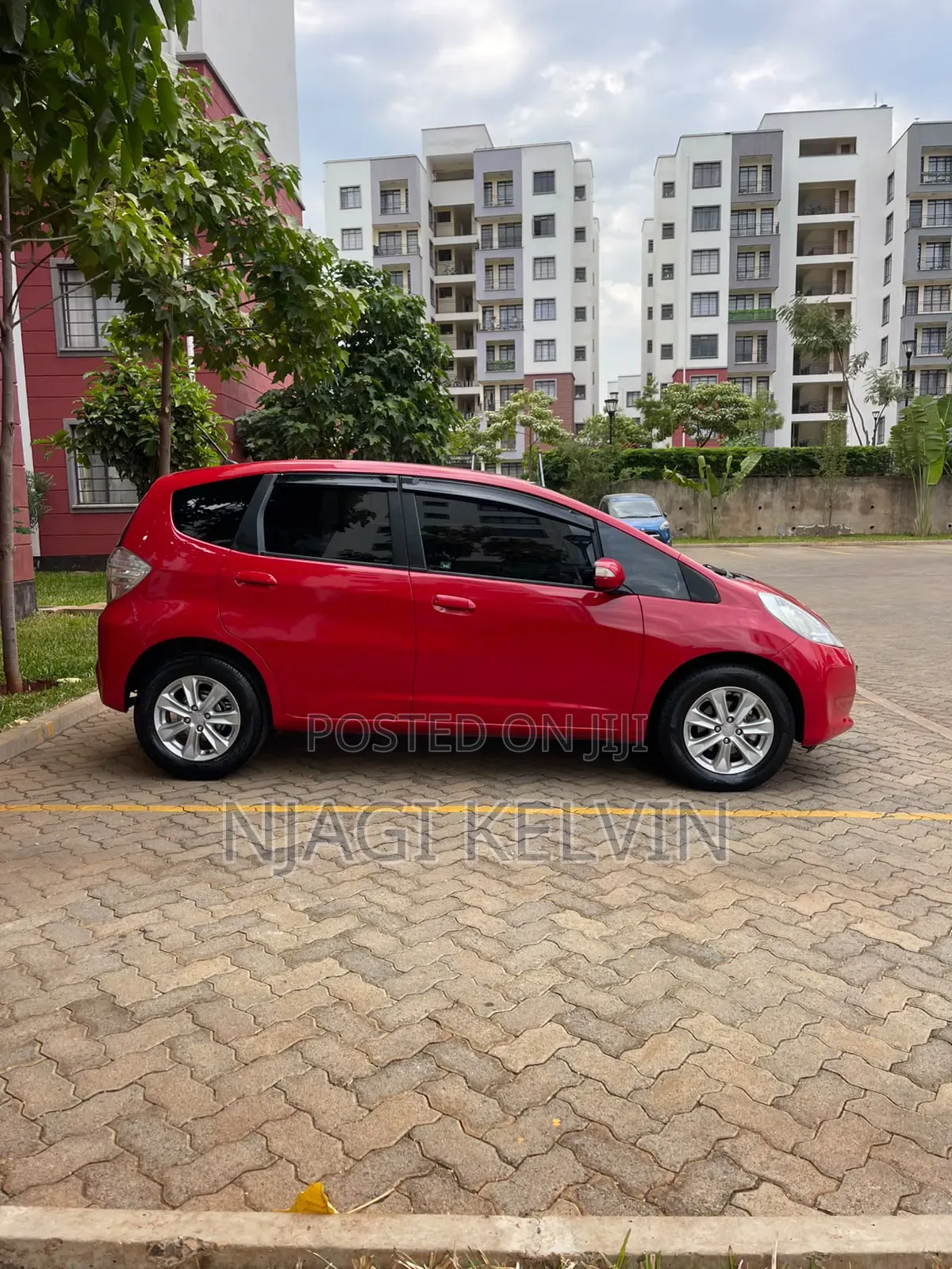 Honda Fit 2011 Red