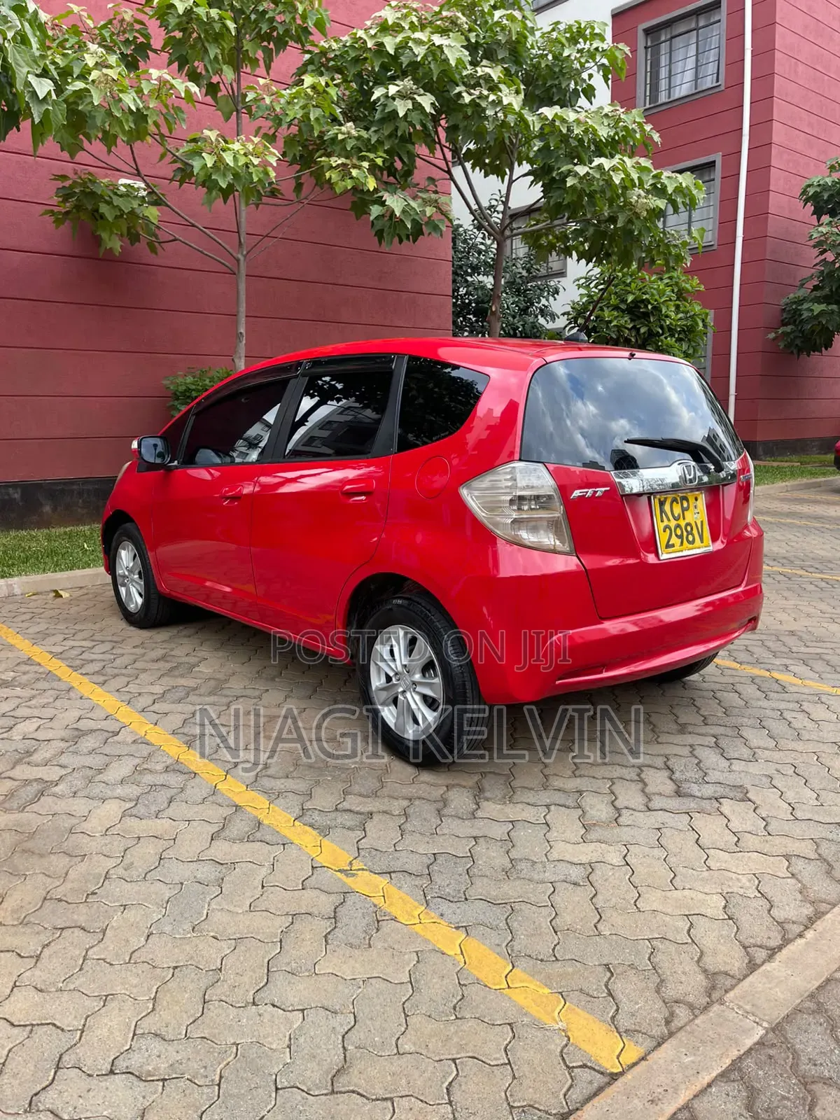 Honda Fit 2011 Red