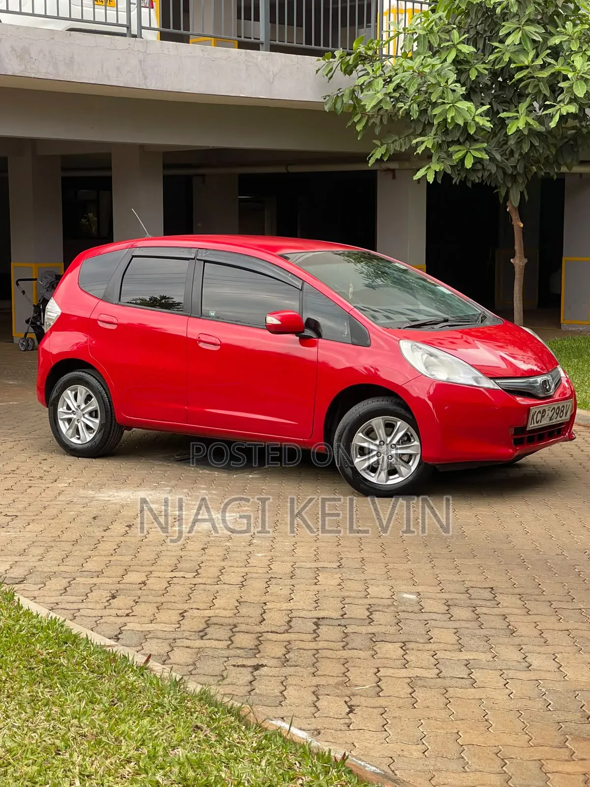 Honda Fit 2011 Red