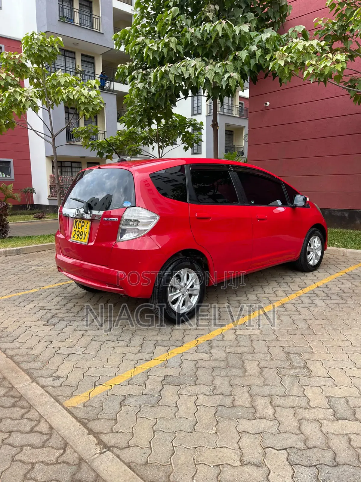Honda Fit 2011 Red