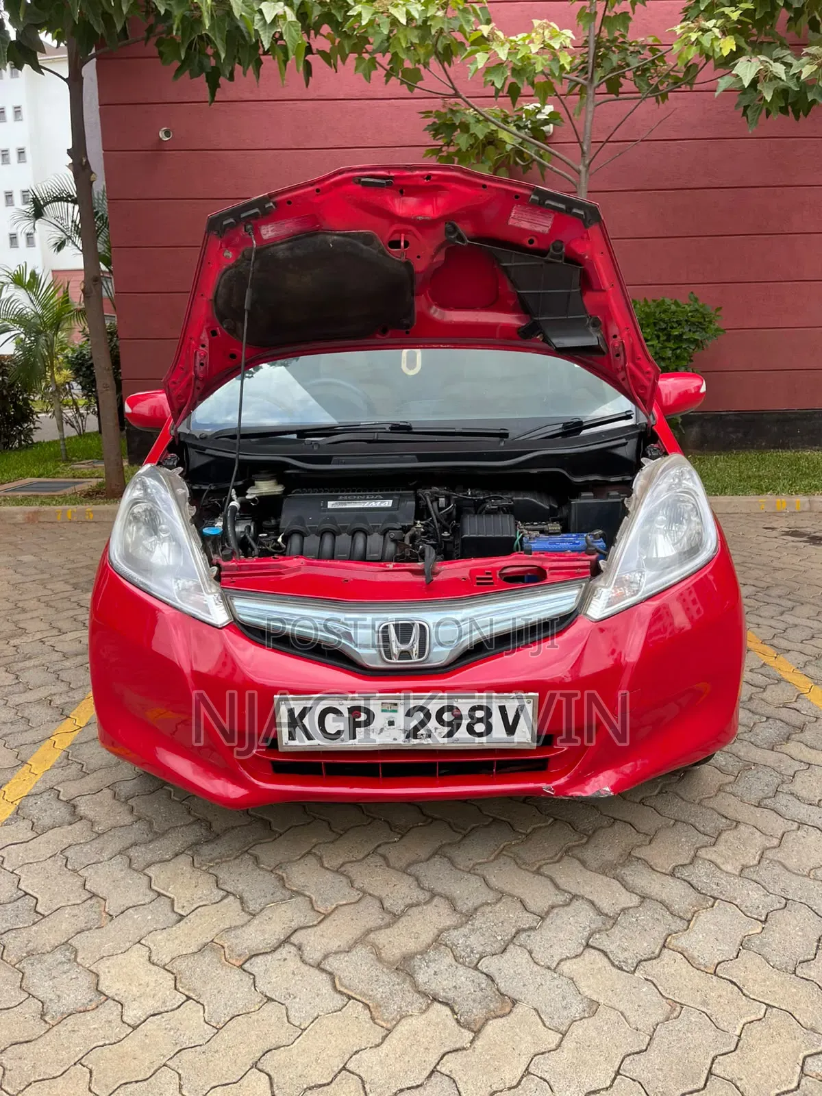 Honda Fit 2011 Red