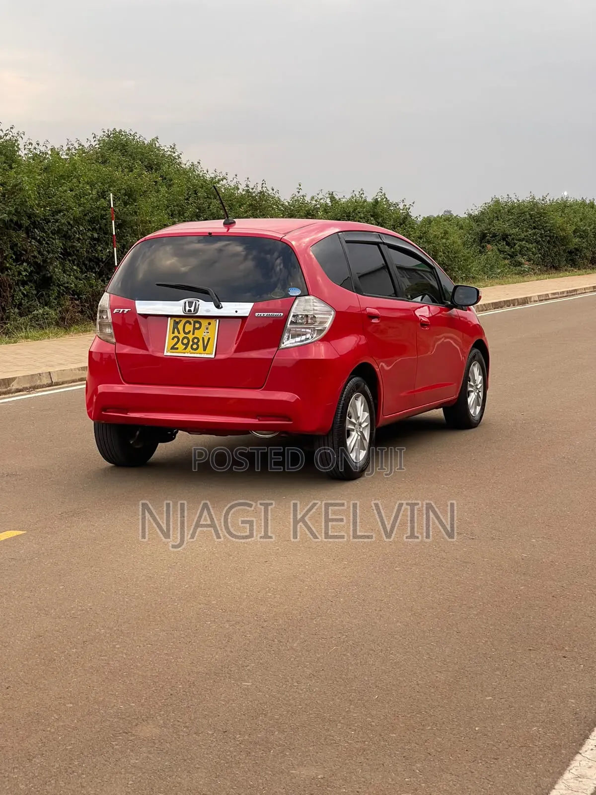Honda Fit 2011 Red