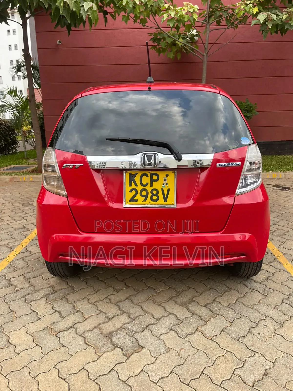 Honda Fit 2011 Red