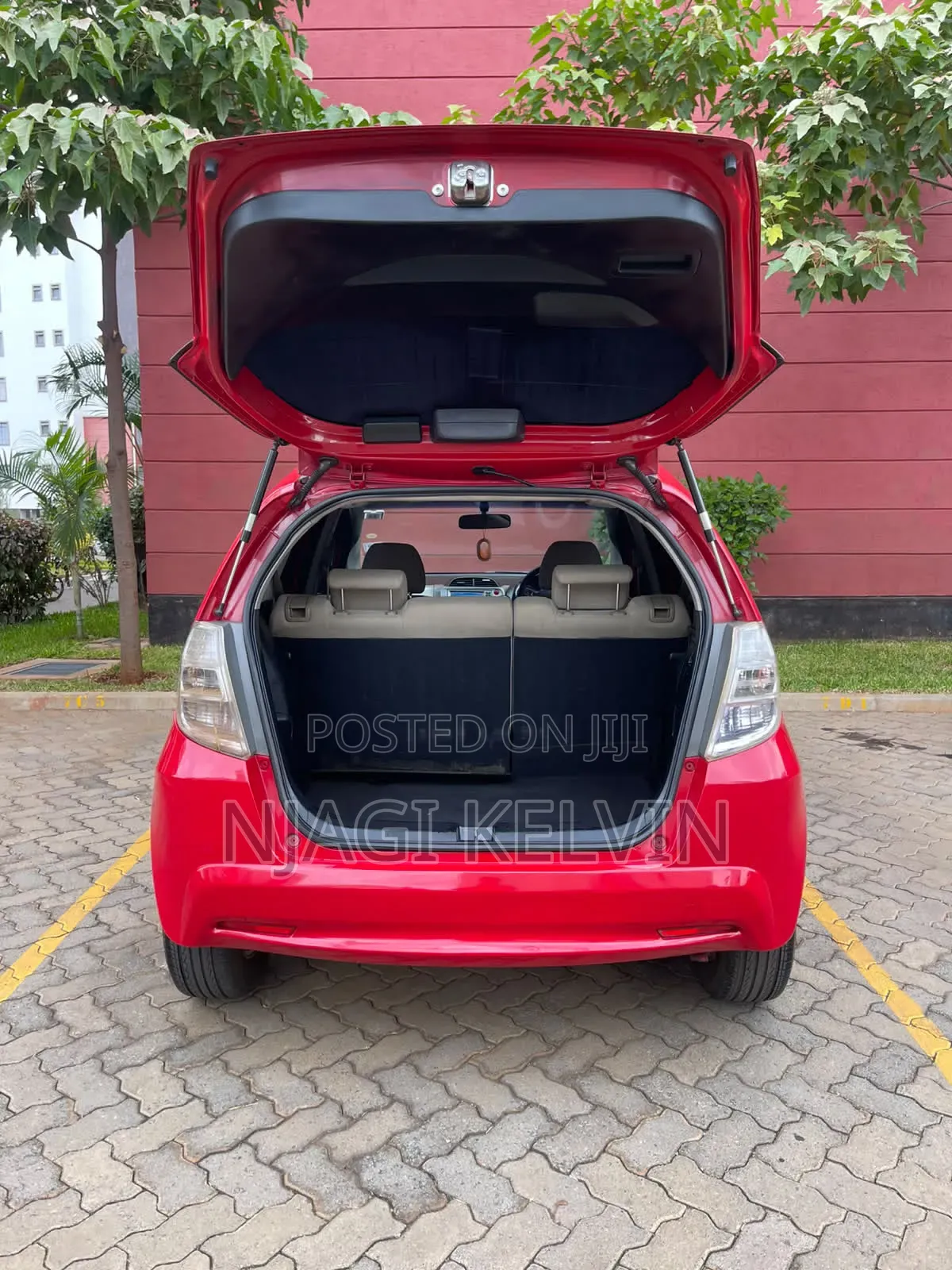 Honda Fit 2011 Red