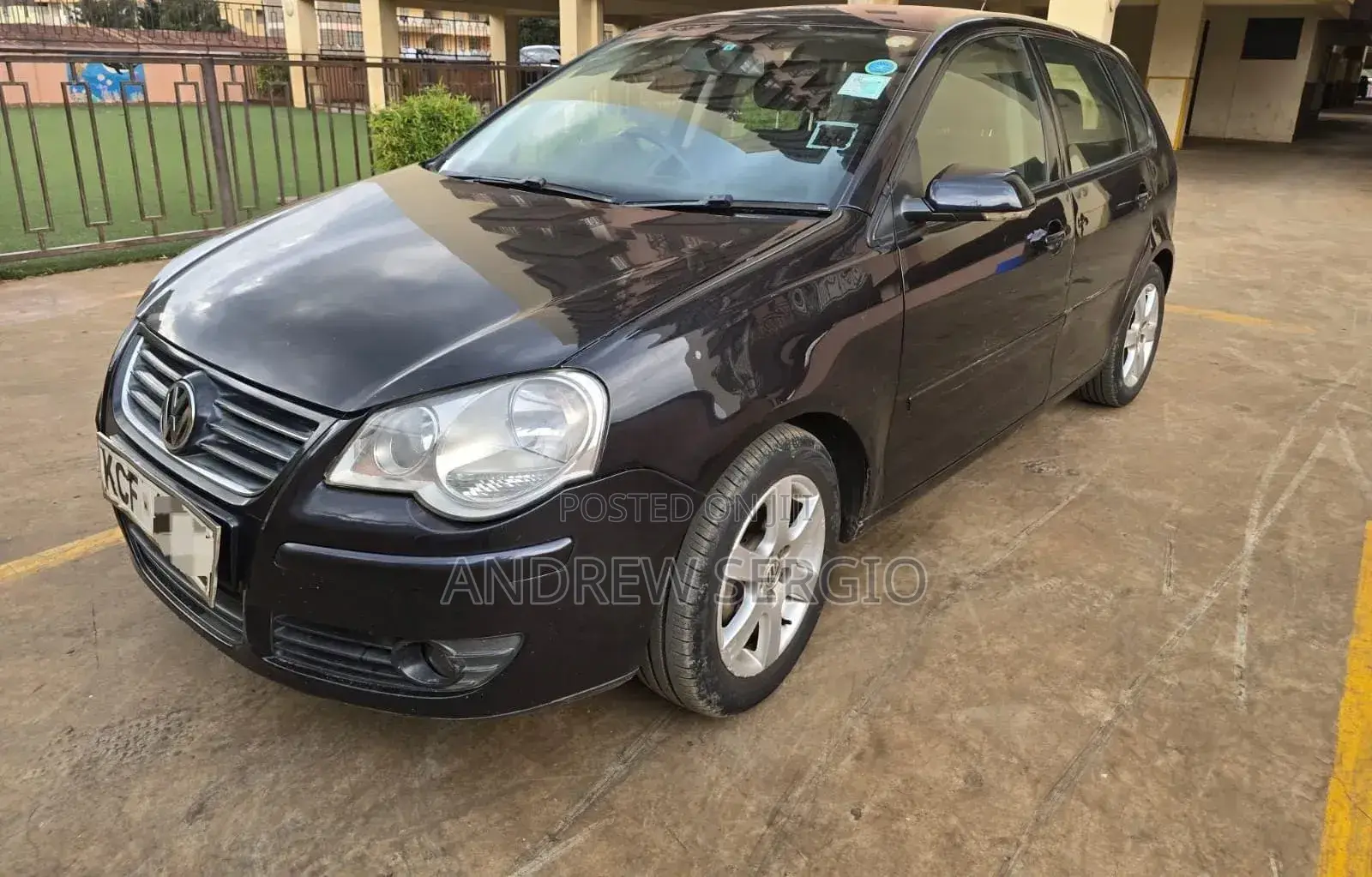 Volkswagen Polo 2008 Black