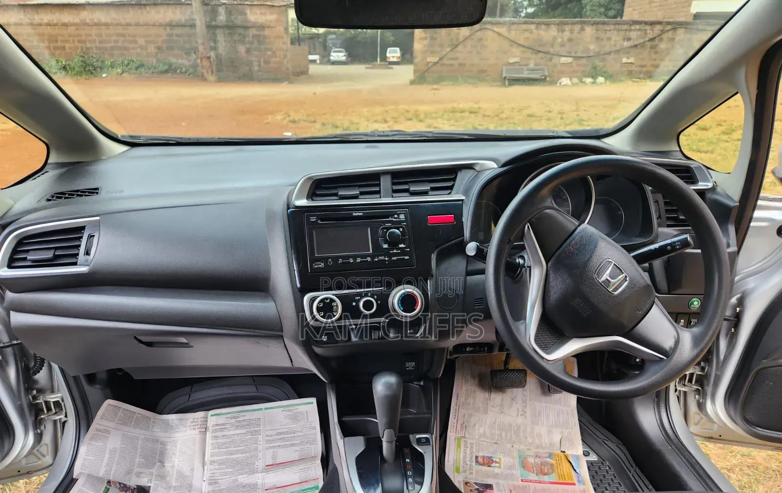 Honda Fit 2016 Silver