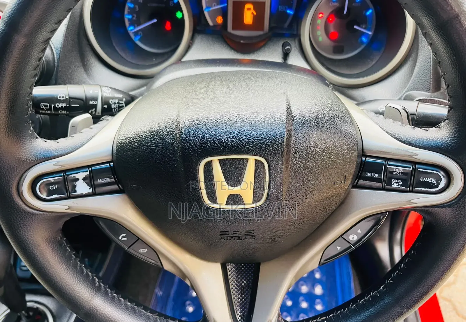 Honda Fit 2011 Red