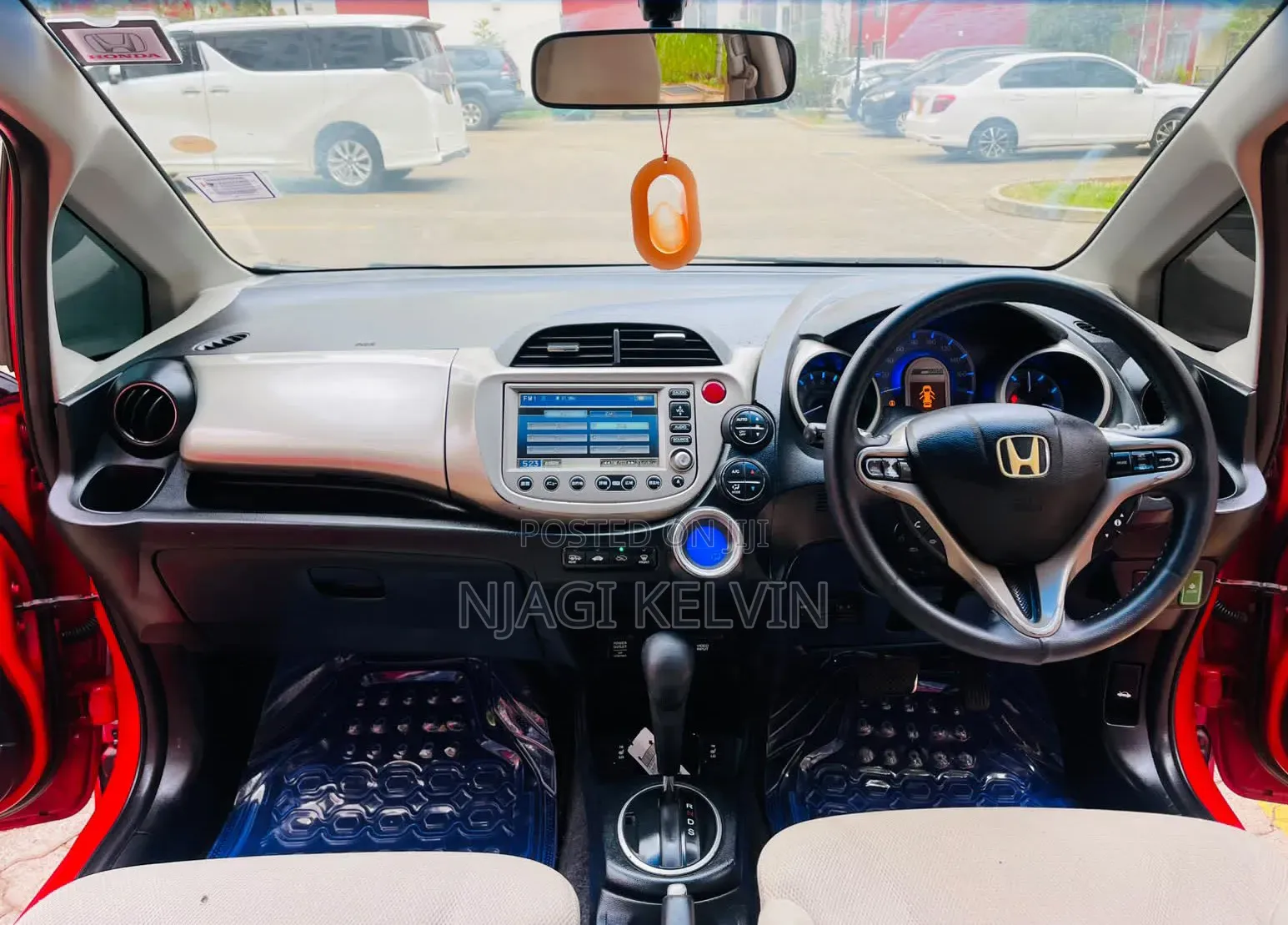 Honda Fit 2011 Red