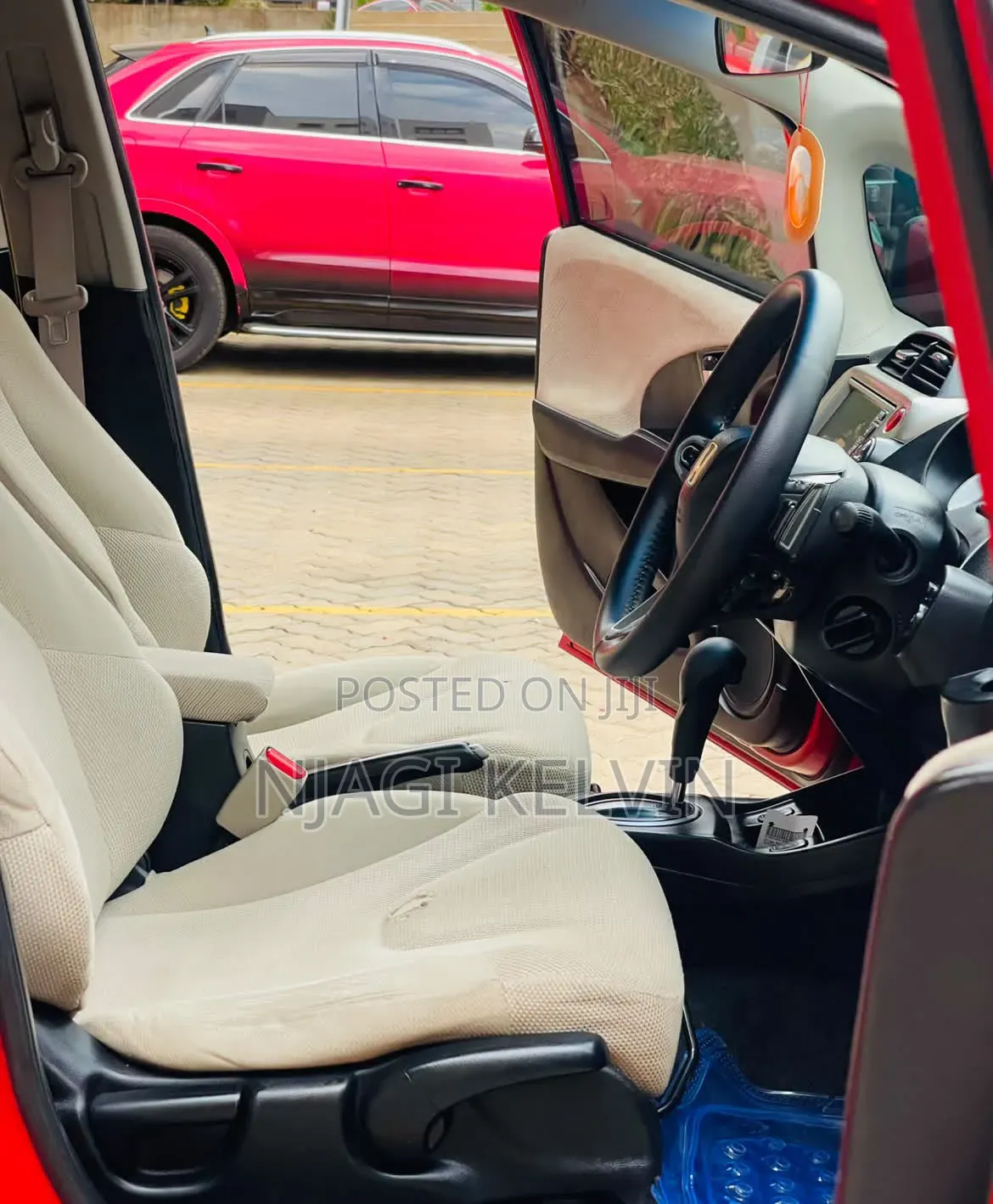 Honda Fit 2011 Red