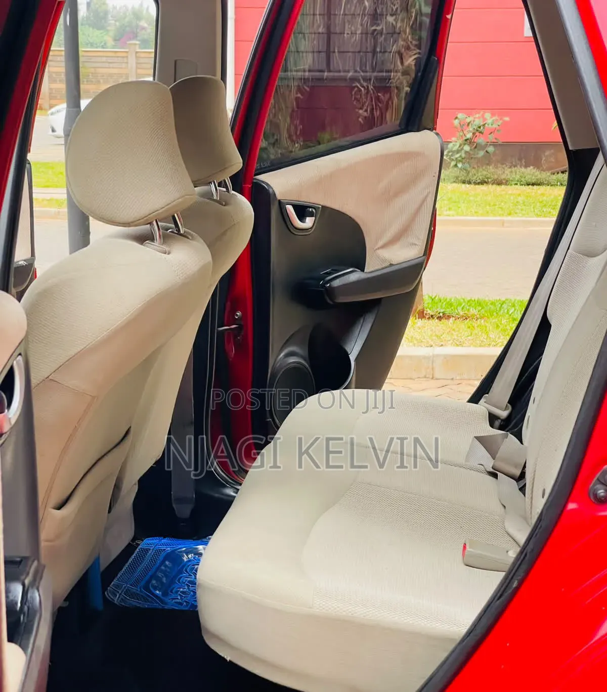 Honda Fit 2011 Red