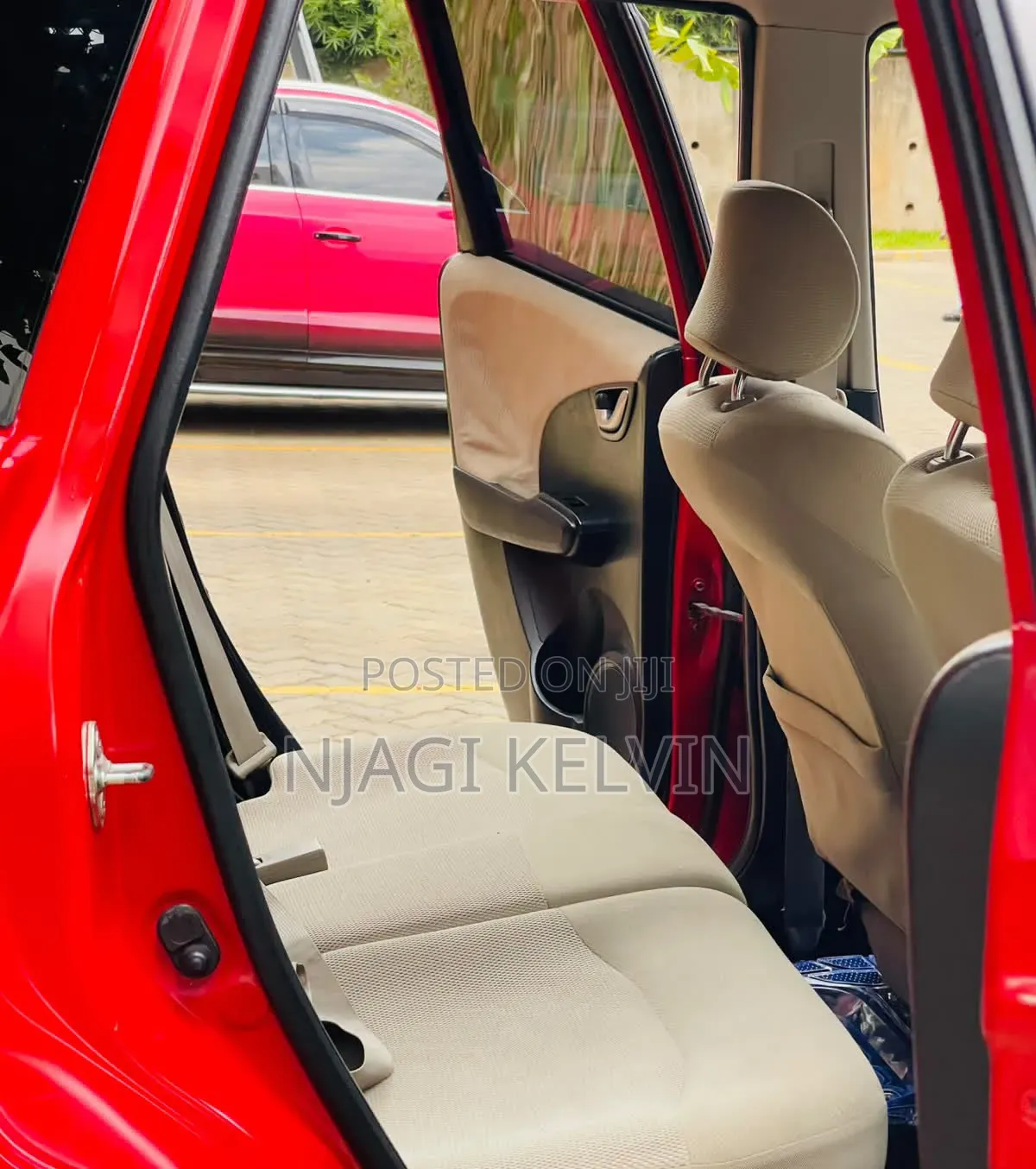 Honda Fit 2011 Red