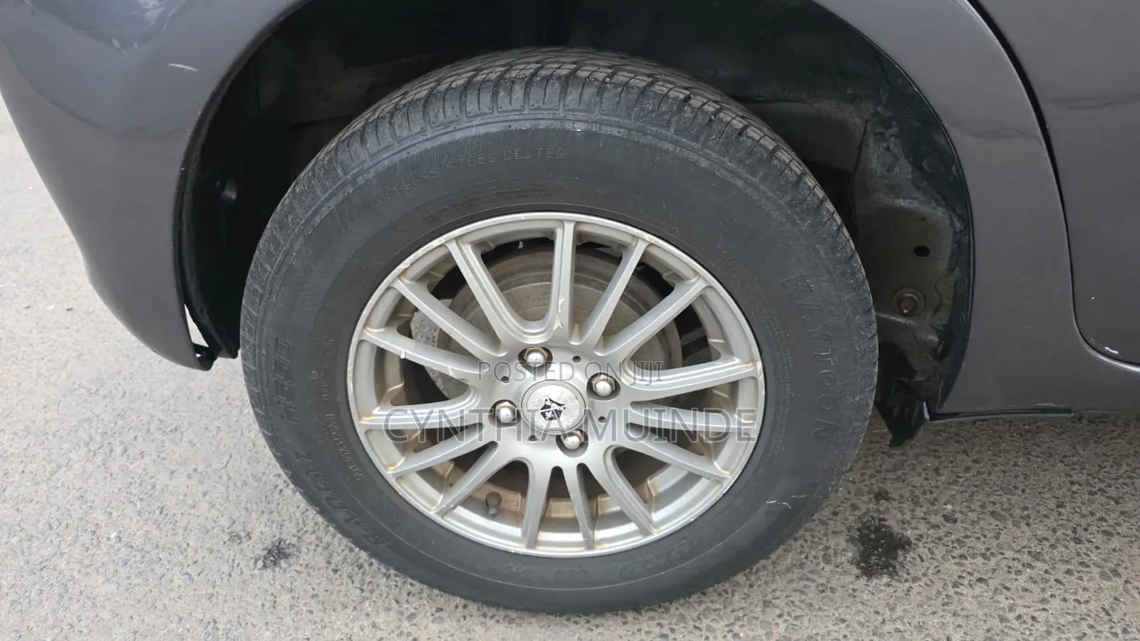 Toyota Vitz 2016 Gray