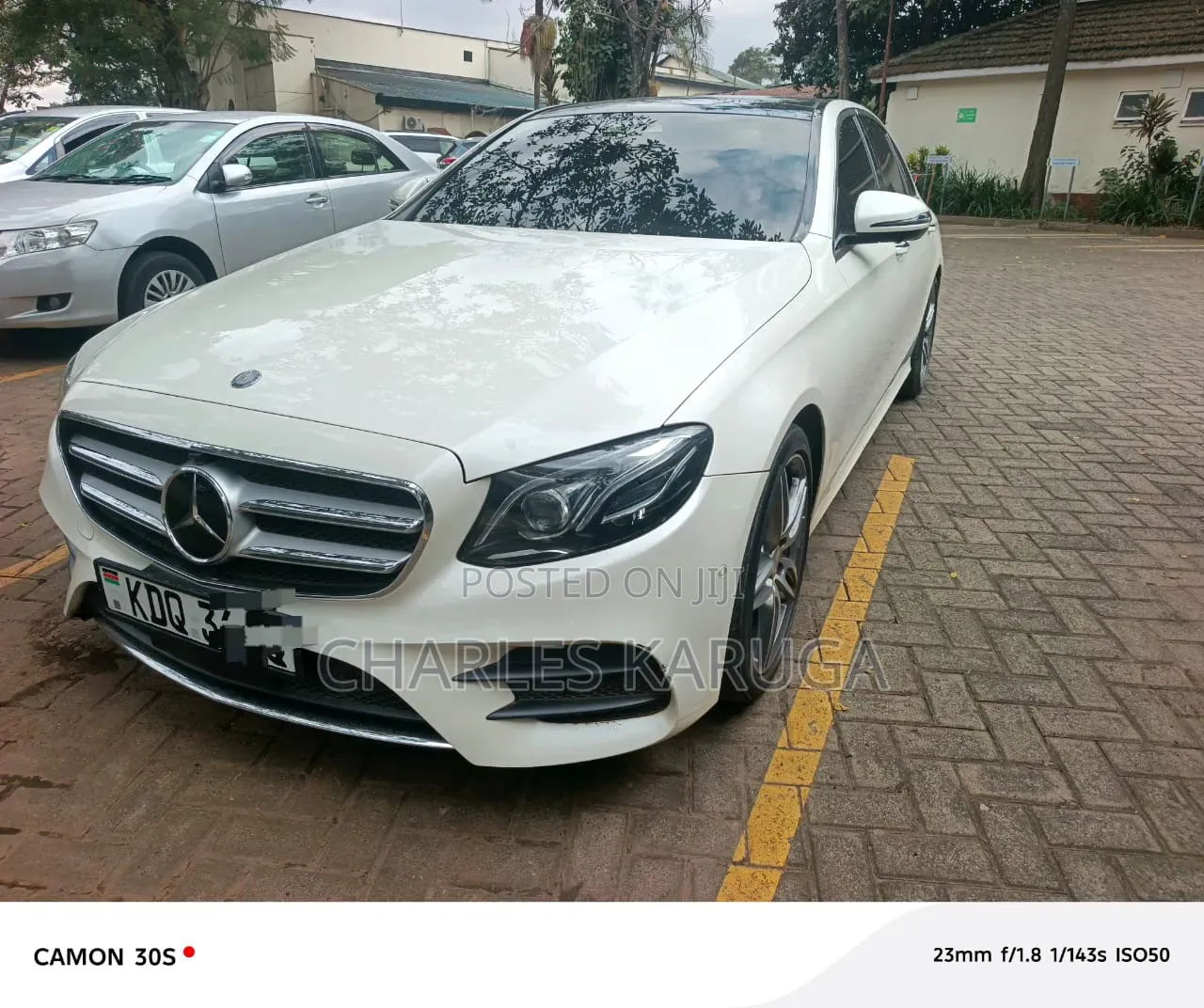 Mercedes-Benz E200 2016 White