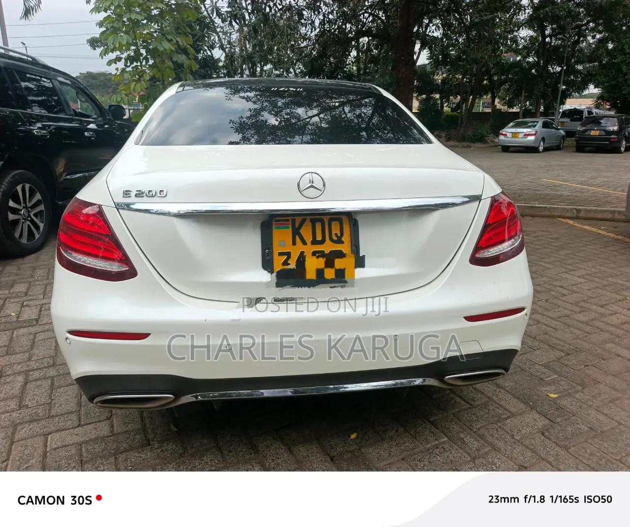 Mercedes-Benz E200 2016 White