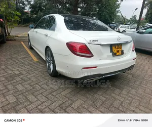 Mercedes-Benz E200 2016 White