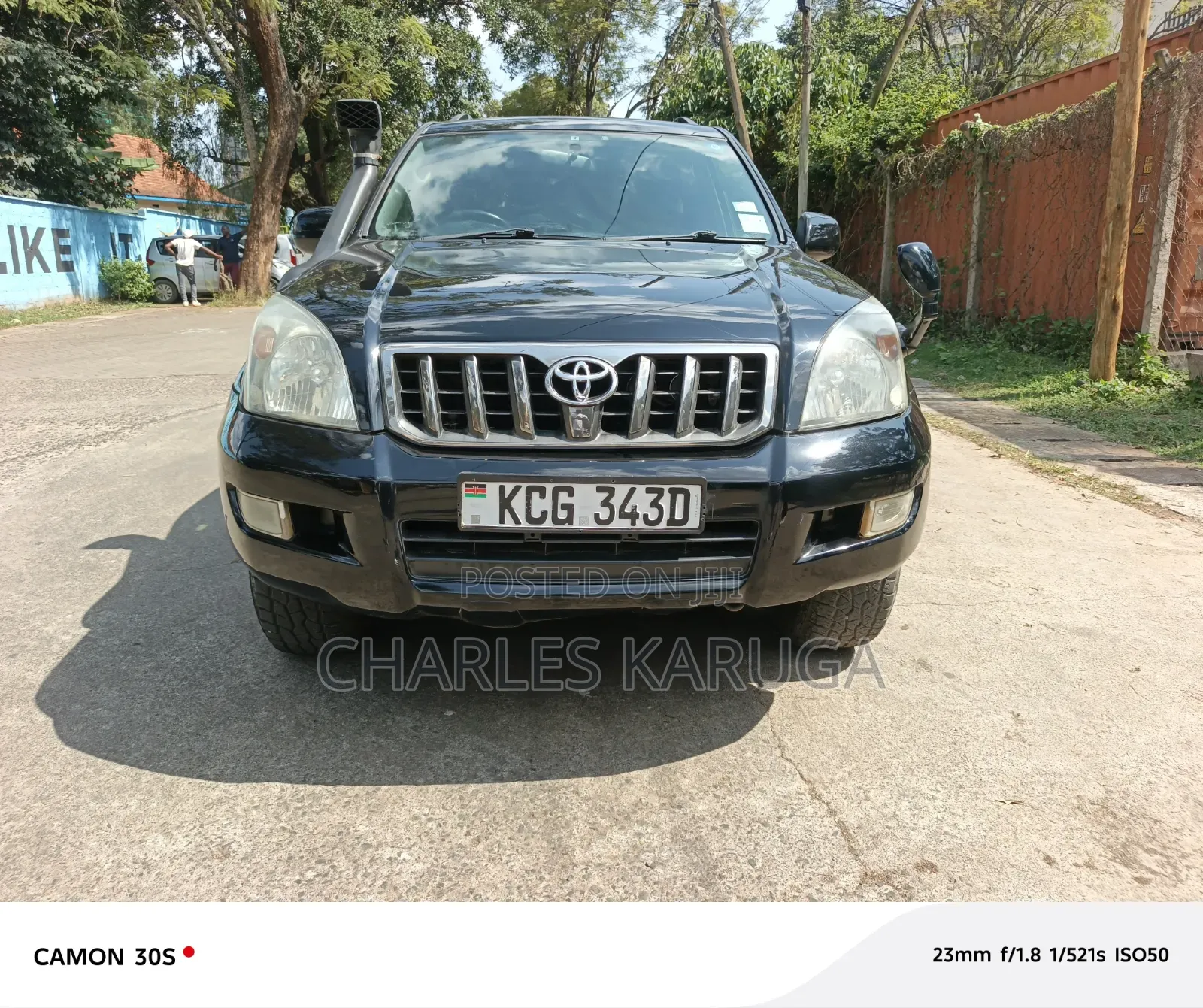 Toyota Land Cruiser Prado 2009 Black