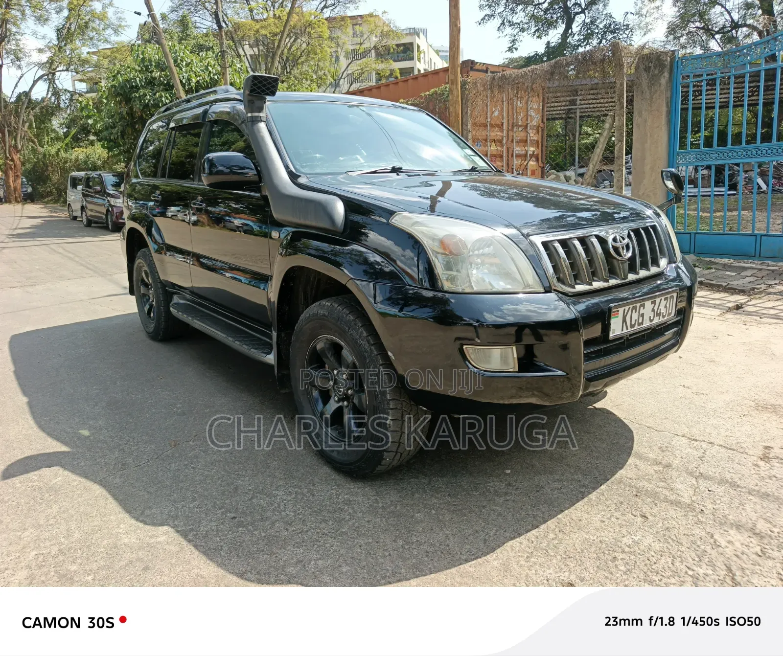 Toyota Land Cruiser Prado 2009 Black