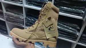 Military Brown Boots