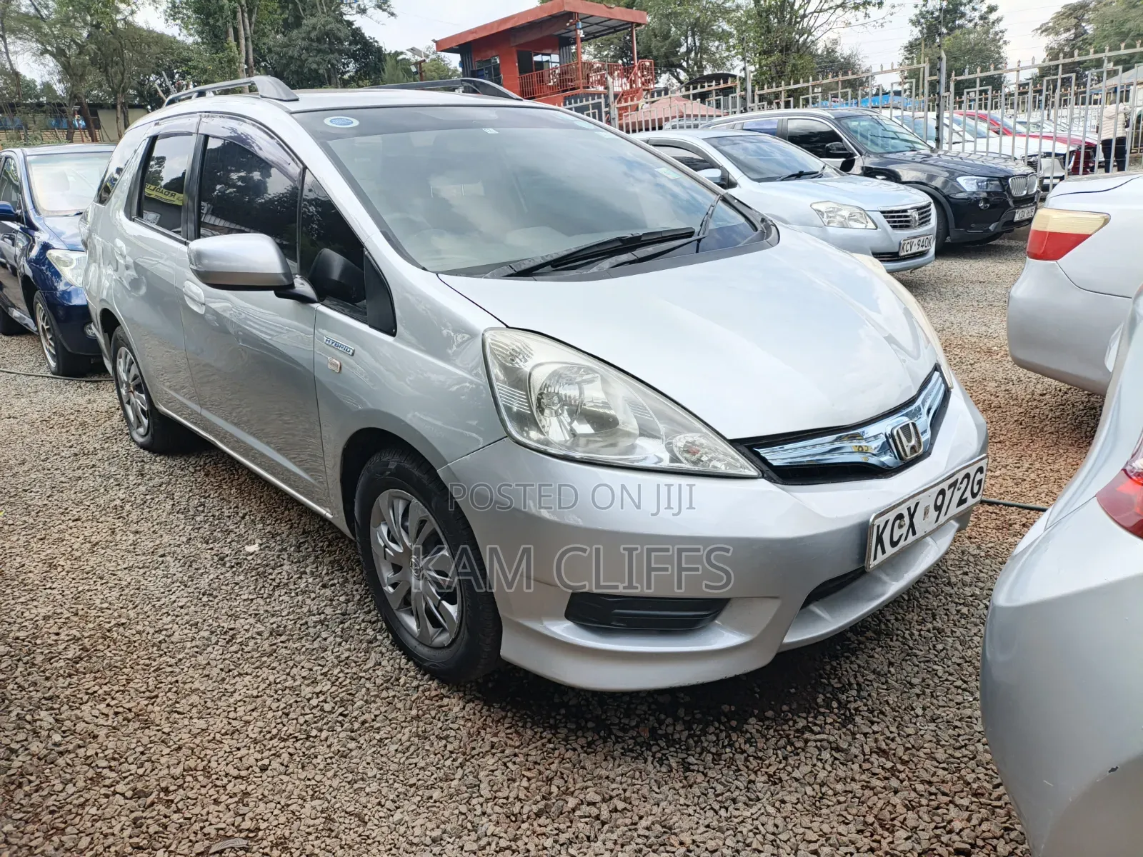 Honda Fit Shuttle 2012 Brown