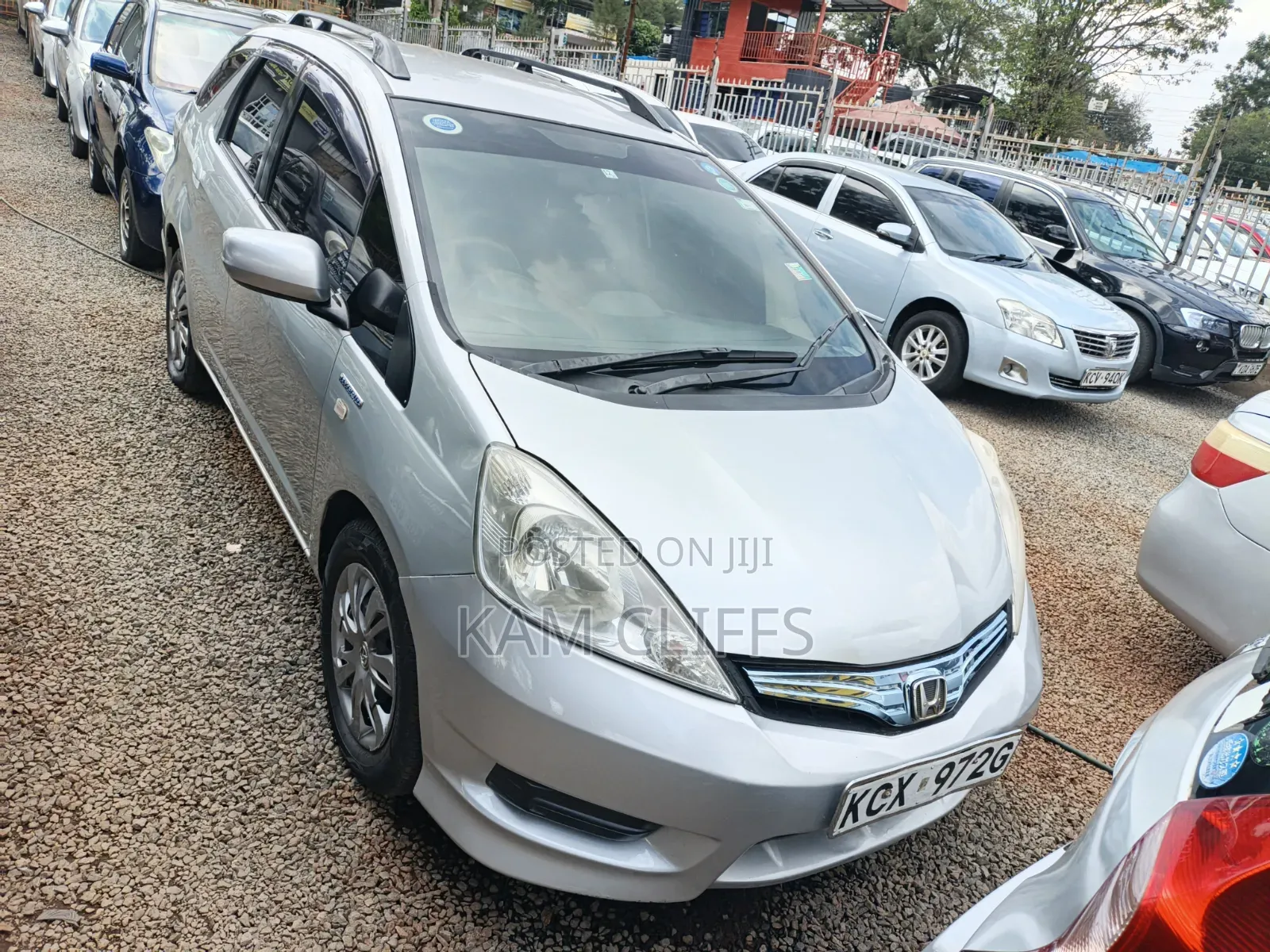 Honda Fit Shuttle 2012 Brown