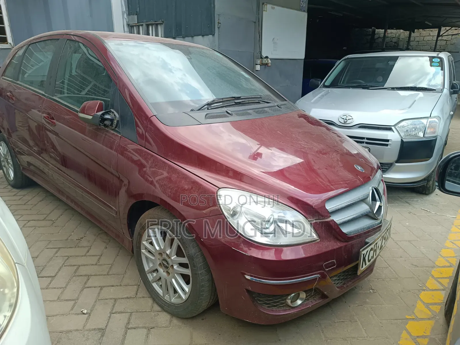 Mercedes-Benz B-Class 2008 Maroon