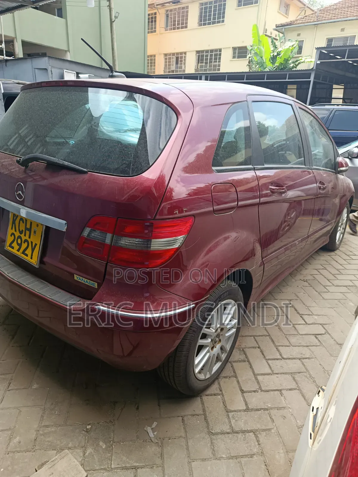 Mercedes-Benz B-Class 2008 Maroon