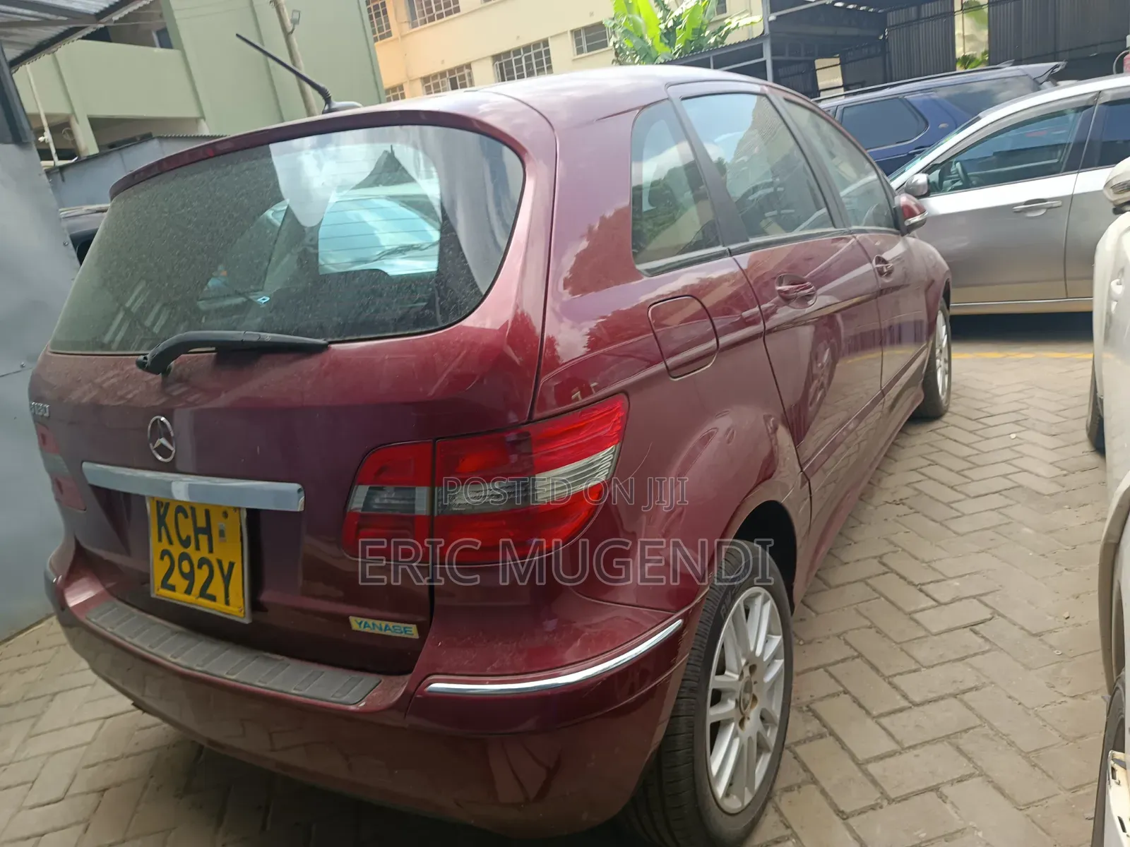 Mercedes-Benz B-Class 2008 Maroon