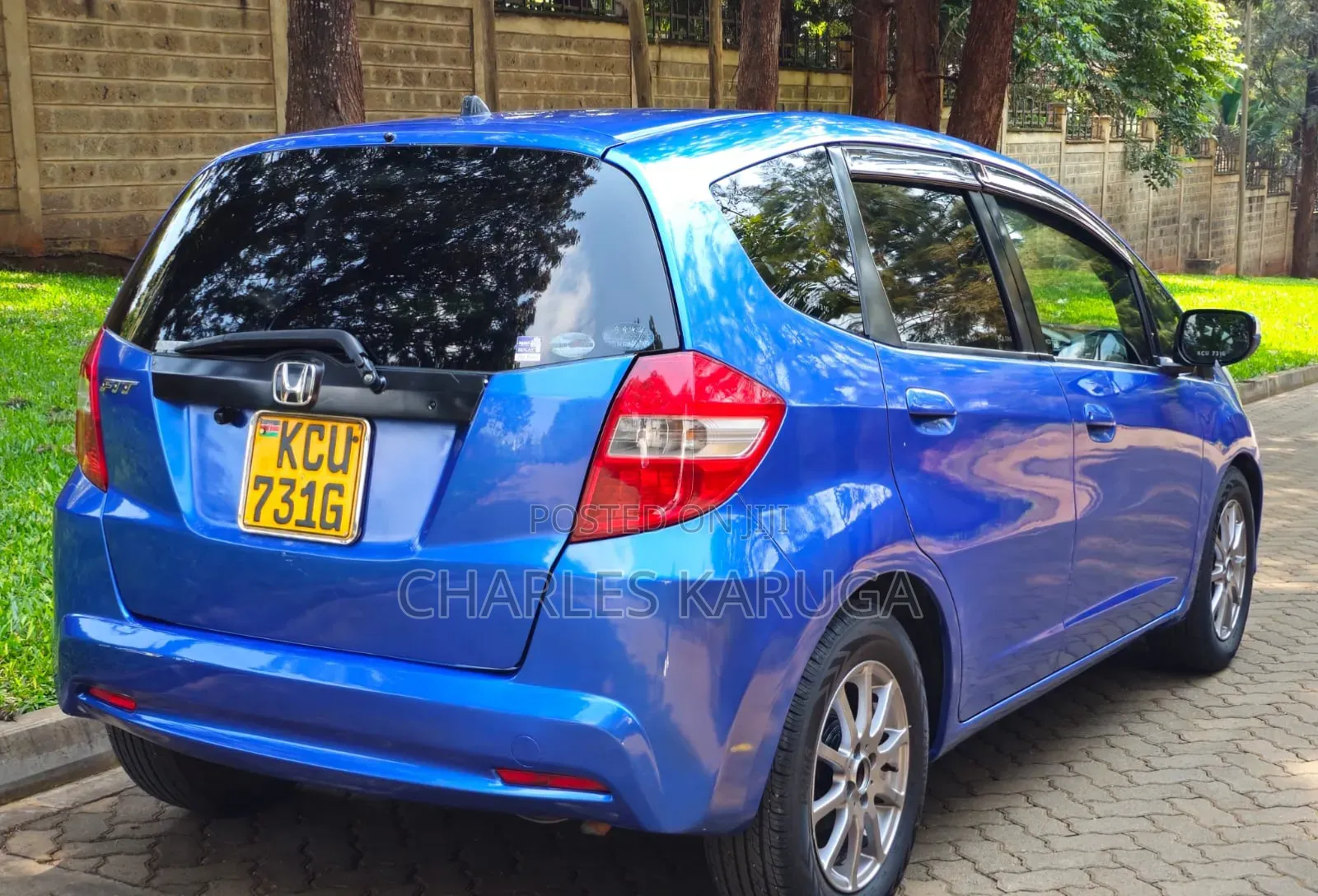Honda Fit 2012 Blue