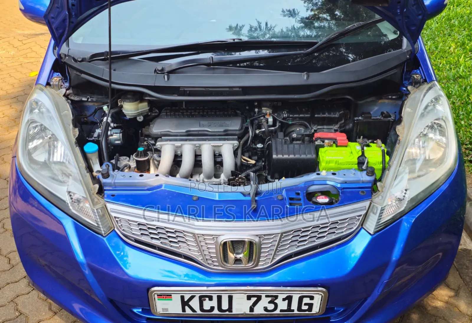 Honda Fit 2012 Blue
