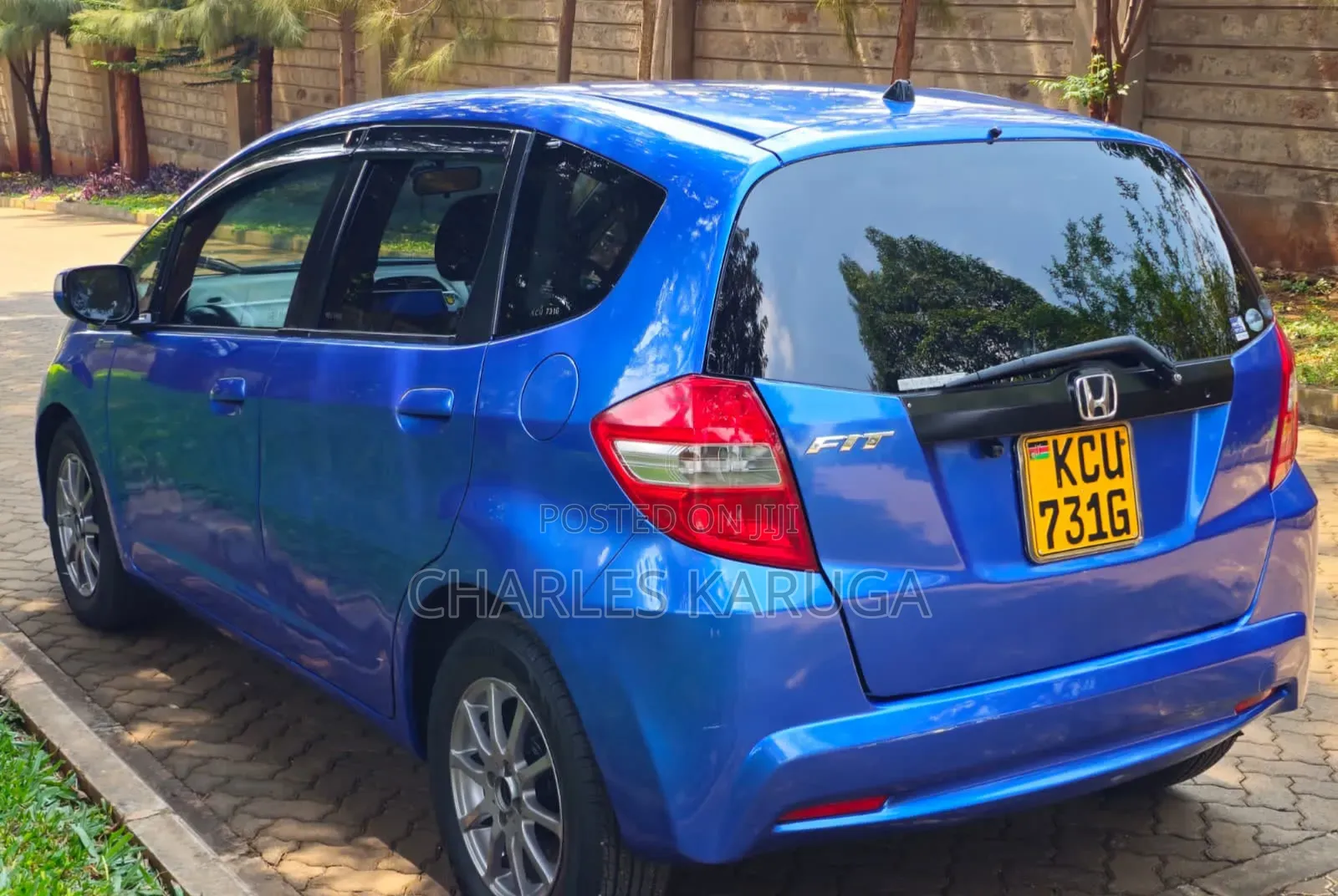 Honda Fit 2012 Blue