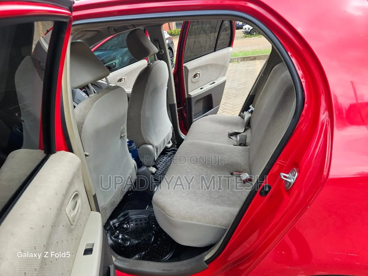 Toyota Vitz 2007 Red