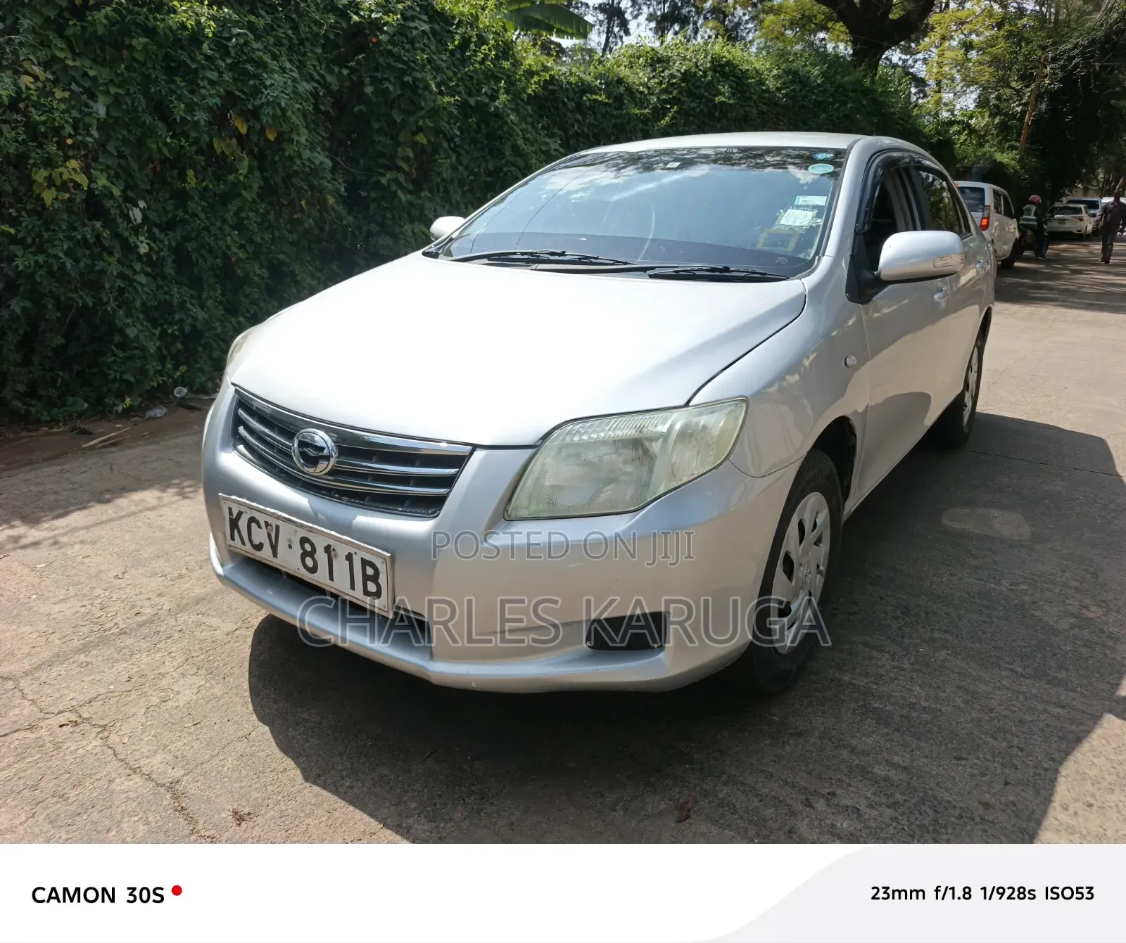 Toyota Axio 2012 Silver