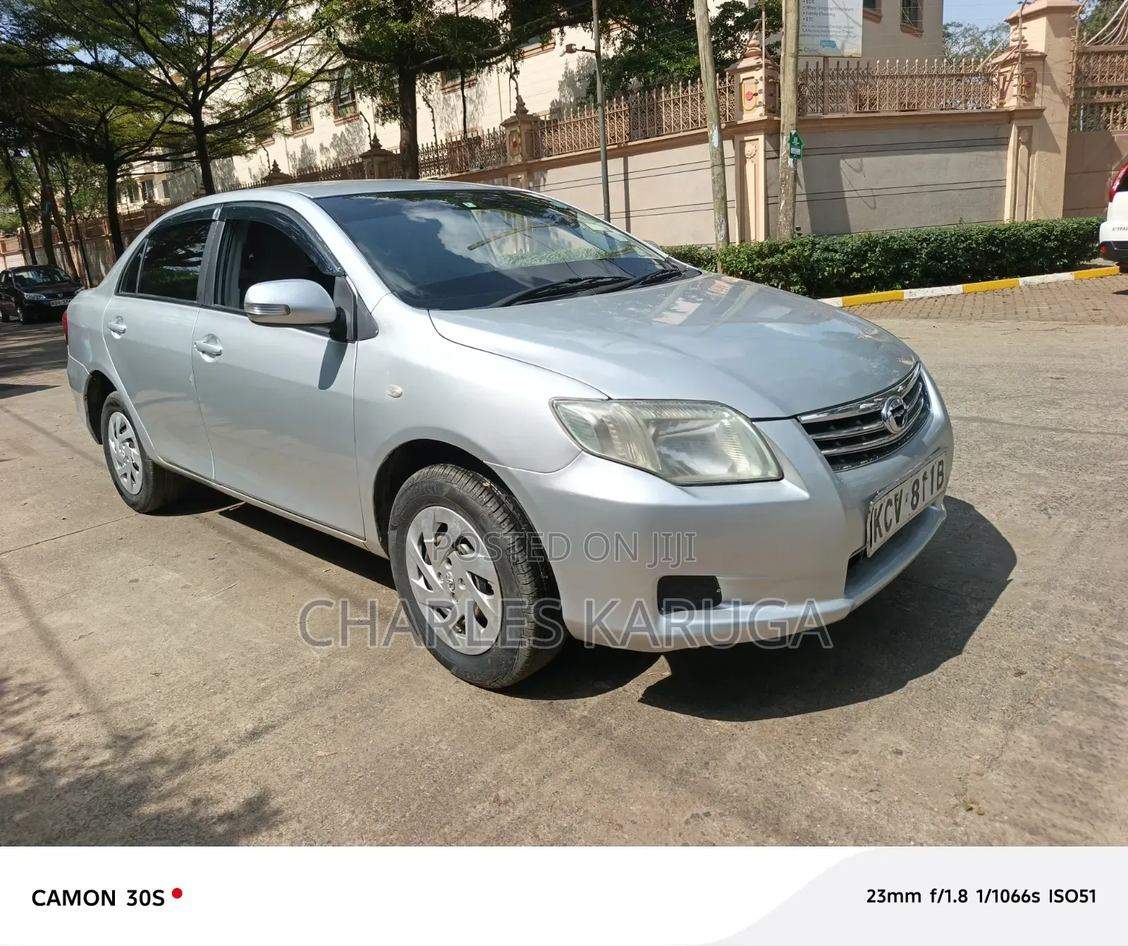 Toyota Axio 2012 Silver
