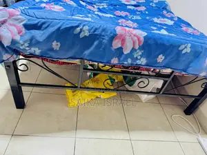 Metal Bed With Mattress