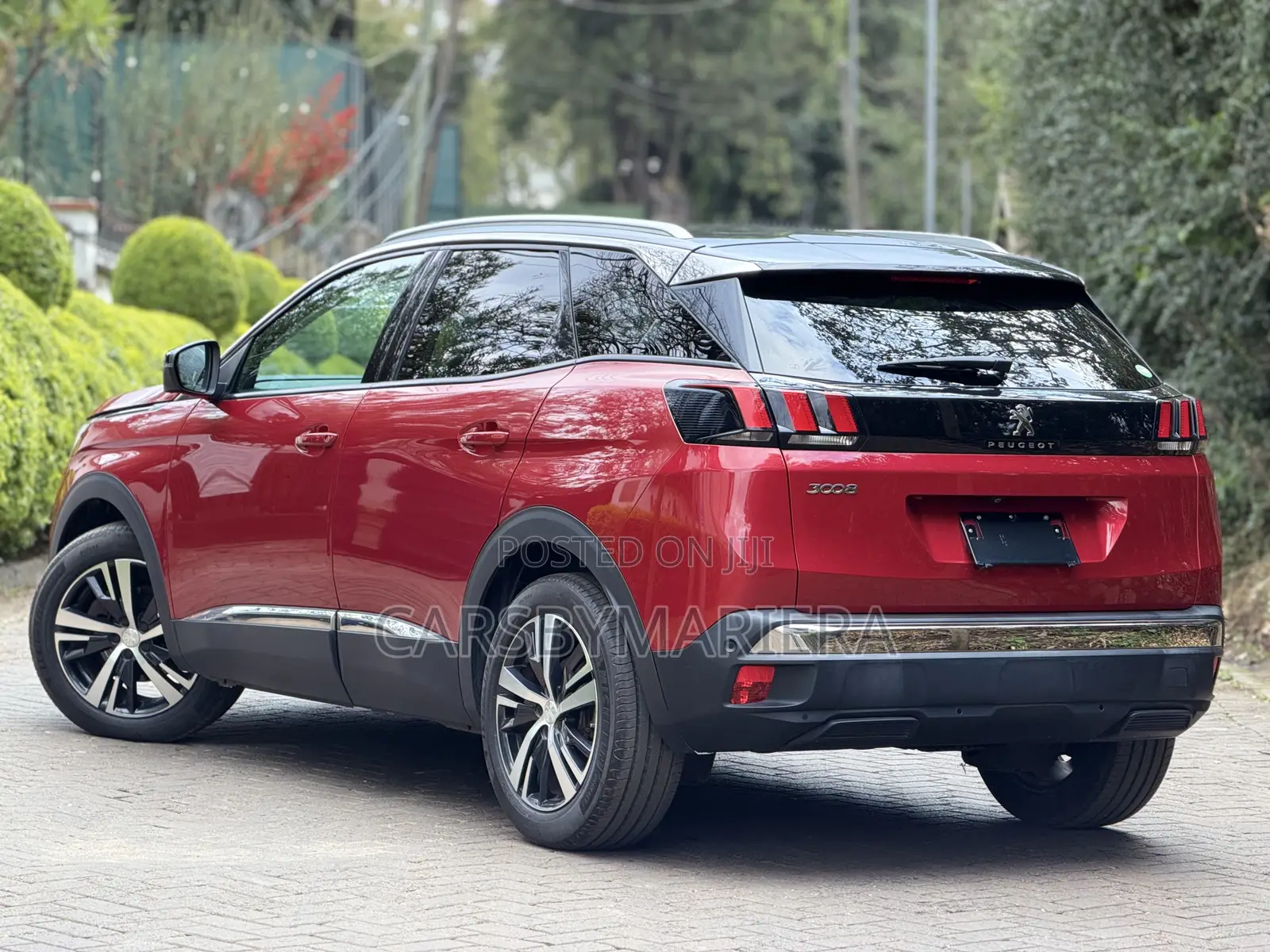 Peugeot 3008 2018 Red