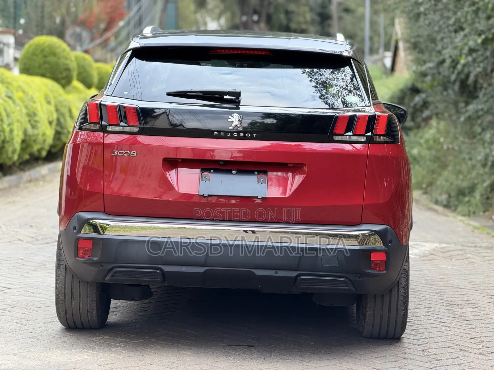 Peugeot 3008 2018 Red