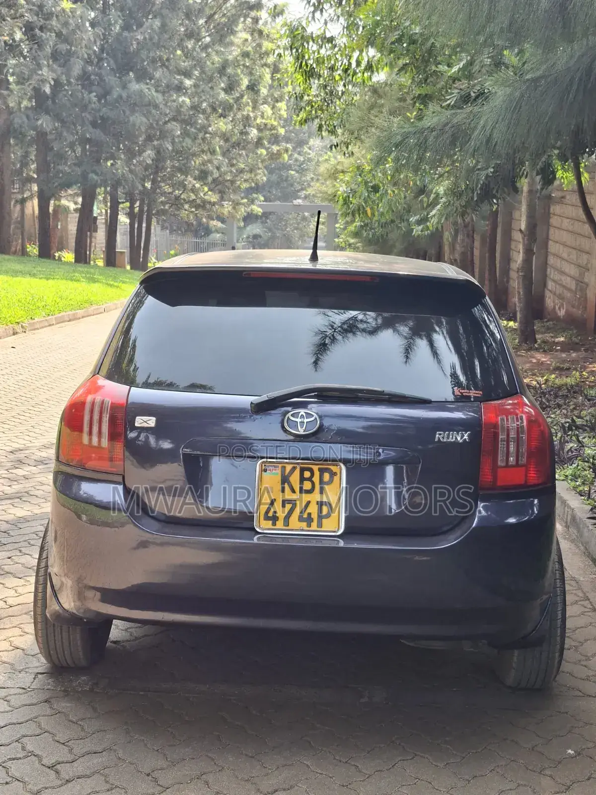 Toyota Corolla RunX 2004 Purple