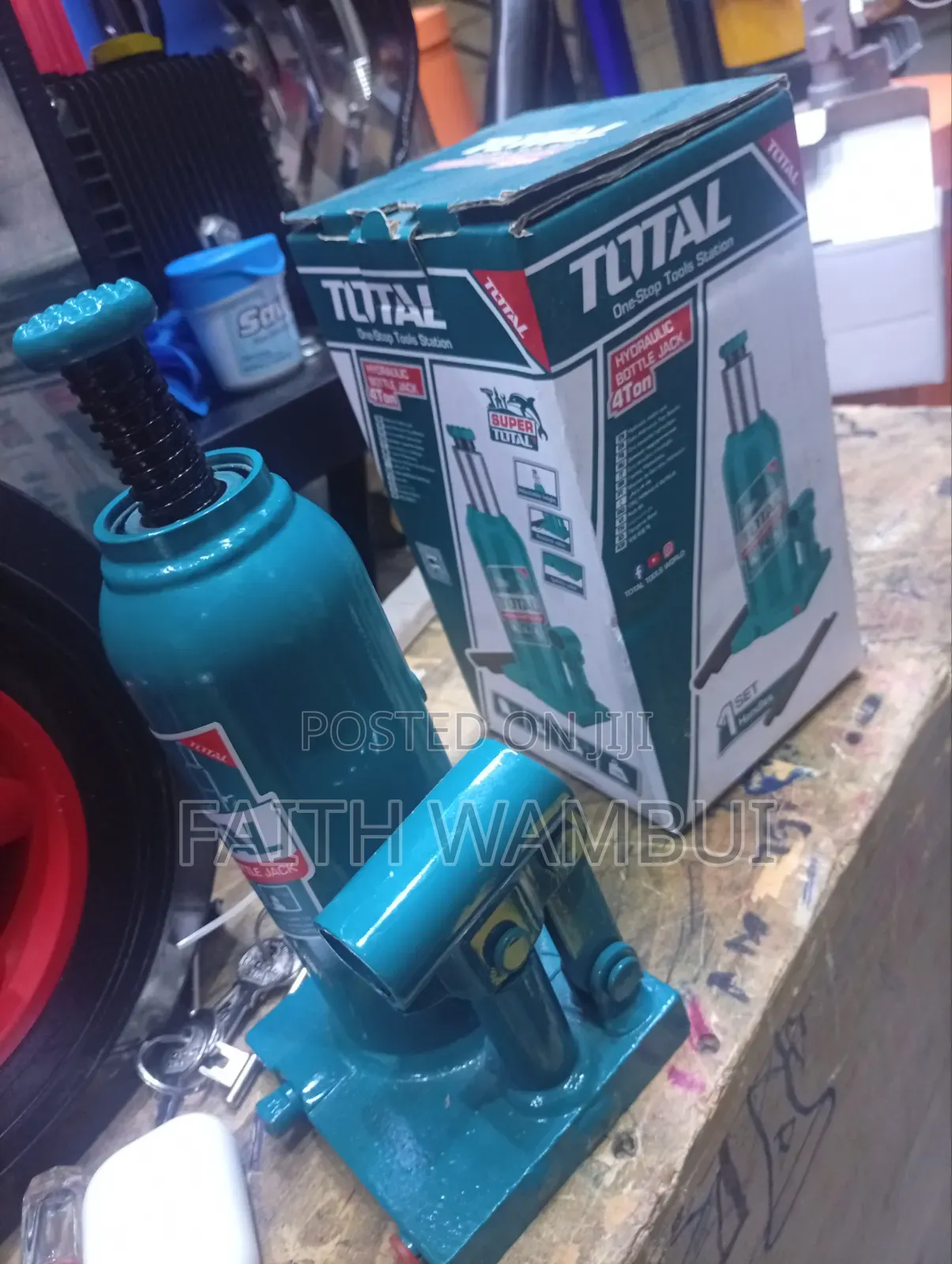 Total 4 Ton Hydraulic Jack Stand New Arrivals