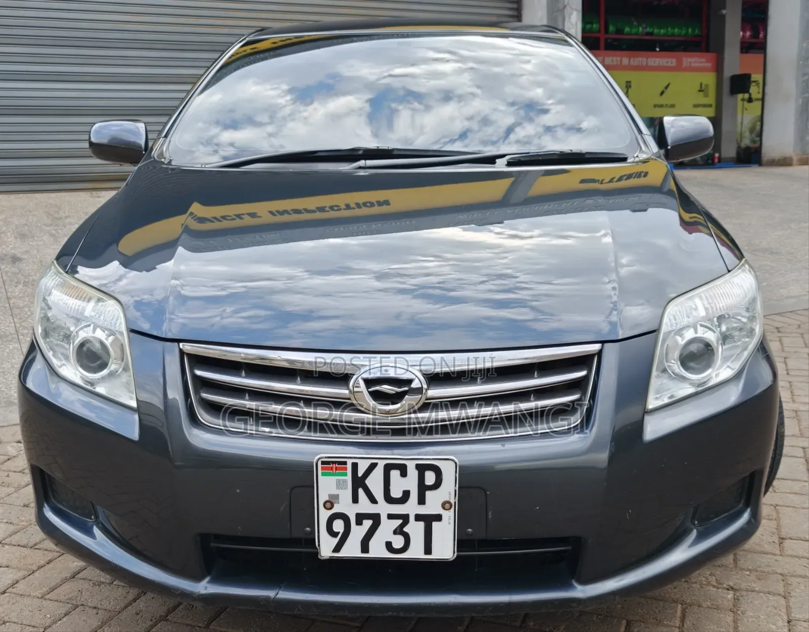 Toyota Axio 2012 Gray